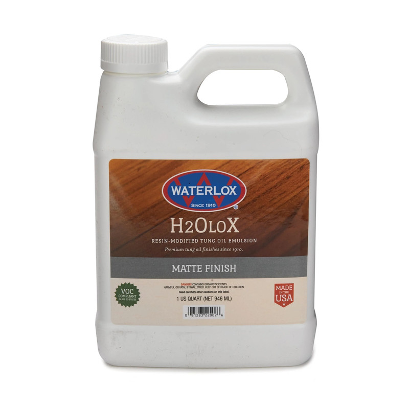 H2OLOX Wood Finish - Water Based - Quart - Sheen:Matte
